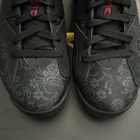 Womens Air Jordan 6 SD Triple Black - Picture 3 of 5